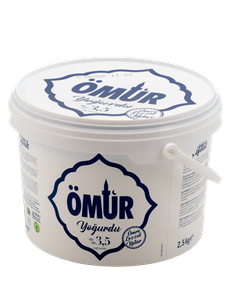 ÖMÜR YOGURT 3,5% 2,5kg