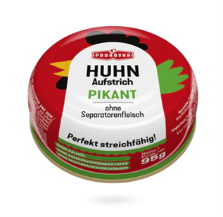 PODRAVKA HÜHNERF.PIKANT 95g