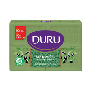 DURU ZEYTINYAGLI SABUN - YESILLI 4x150g