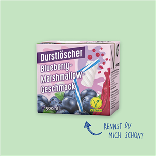 DURSTL. BLUEBERRY MARSHMALLOW 500ml